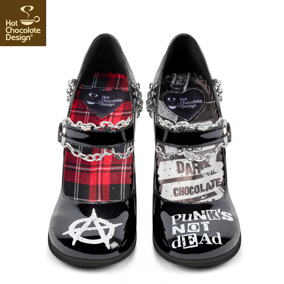 Hot chocolate 2025 slip on shoes