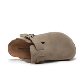 Slip on cork sole