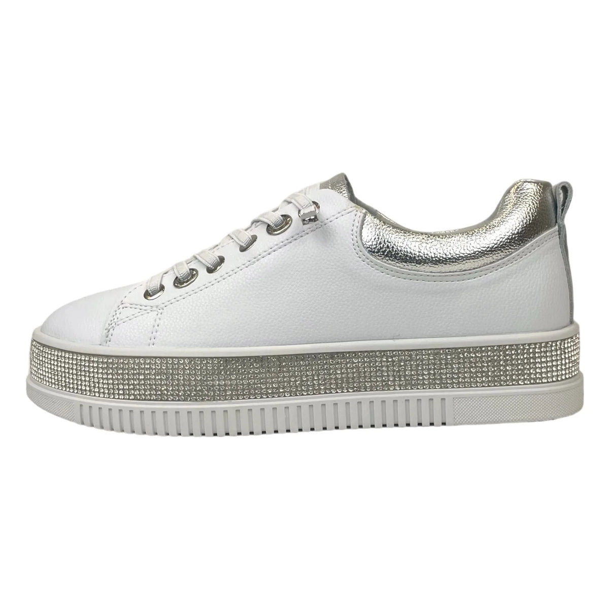 Diamante sneaker white – Mismatched Shoes