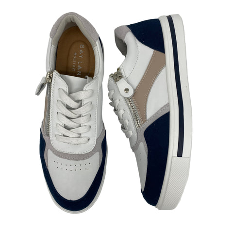NOOSA white/navy sneaker