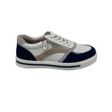 NOOSA white/navy sneaker