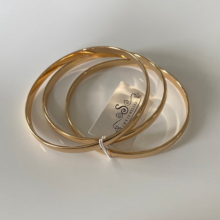 Trio Bangle Gold