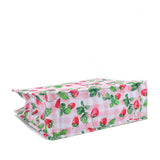 Strawberry Gingham Tote Set