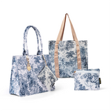 White Lotus Tote Set