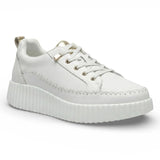 Noa White Leather Sneaker