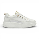 Noa White Leather Sneaker