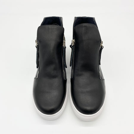 Black with White Spot